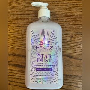 Hempz Star Dust Body Moisturizer Passionfruit & Wild Orchid new & sealed 17oz